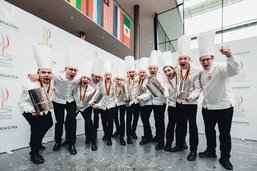 Olympiade des cuisiniers: Le Gruérien Matthieu Maeder décroche l’argent avec l’équipe nationale